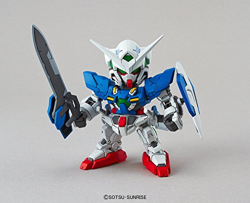 Bandai Hobby SD EX-Standard Gundam Exia Action Figure, Multi-Colored, 8" (BAN202753)