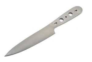 440c stainless steel chef's knife blank (cryogenically enhanced)