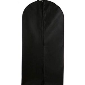 Breathable Priest Vestment Garment Bag and Choir Robe Garment Bag, 72", Black, by Tuva Inc.