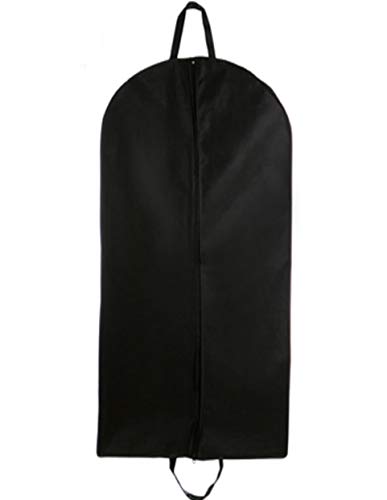 Breathable Priest Vestment Garment Bag and Choir Robe Garment Bag, 72", Black, by Tuva Inc.