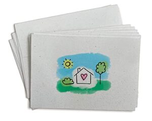 home sweet home blank cards - 24 greeting cards with envelopes - change of address notecards