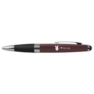 lightweight ballpoint pen - i love my corgi