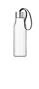 eva solo, bottle with carrying strap, 0.5 l, plastic, black, 28 x 10 x 10 cm, 5706631068734 503022