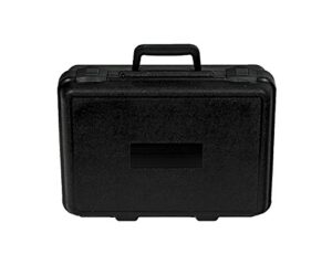 pfc - 150-110-044-5sf plastic carrying case with foam, 15" x 11" x 4 3/8"