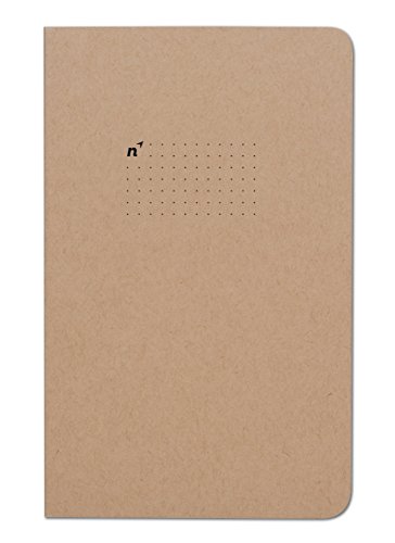 Northbooks Dotted Bullet Notebook Journal | 5x8 Dot Grid Journals | Soft Cover Eco-Friendly Premium Recycled Cream Color Paper 96-Pages | Made in USA