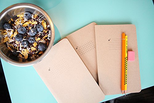 Northbooks Dotted Bullet Notebook Journal | 5x8 Dot Grid Journals | Soft Cover Eco-Friendly Premium Recycled Cream Color Paper 96-Pages | Made in USA