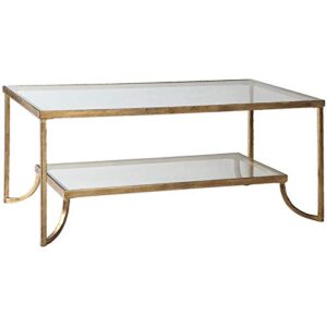 uttermost, gold katina coffee table