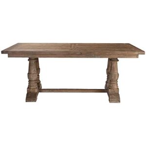 Uttermost Stratford Salvaged Wood Dining Table, Brown