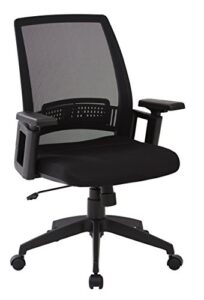 work smart spx61522-3 office chair, black