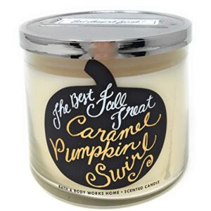 Bath & Body Works 3-Wick Scented Candle in Caramel Pumpkin Swirl