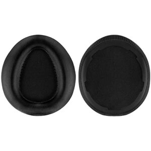 Geekria QuickFit Replacement Ear Pads for Sony MDR-10RBT, MDR-10RNC, MDR-10R Headphones Ear Cushions, Headset Earpads, Ear Cups Cover Repair Parts (Black)