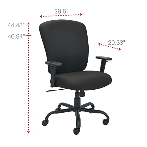 Alera ALEMT4510 Alera Mota Series Big And Tall Chair, Black