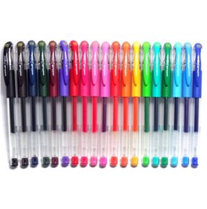 uni-ball signo um-151 gel ink pen, 0.38 mm,19 colors set (japan import)