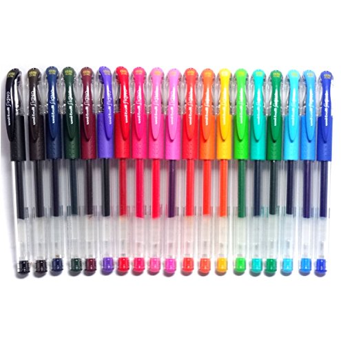 Uni-ball Signo UM-151 Gel Ink Pen, 0.38 mm,19 colors set (Japan Import)