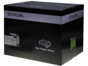lexmark 70c0z50 imaging kit, black/tri-color - in retail packaging