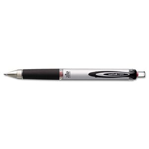 uni-ball 65872 impact 207 rollerball retractable gel pen, red ink, bold, 1/ea