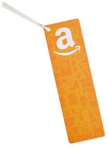 amazon.com $25 gift card as a bookmark (amazon icons design)