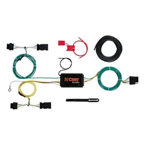 curt 56274 vehicle-side custom 4-pin trailer wiring harness, fits select jeep renegade