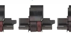 SHARP EL-1801V Ink Rollers - 3 Pack - Black Red Compatible