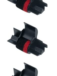 SHARP EL-1801V Ink Rollers - 3 Pack - Black Red Compatible