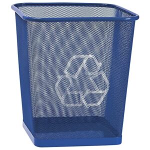 merangue mesh recycling bin, 21 liter / 5.7 gallon, blue (1025-5080-50-000)