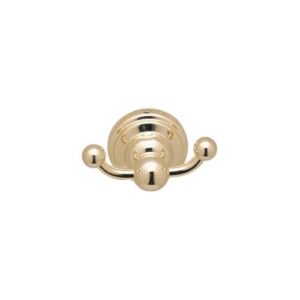 rohl u.6922pn perrin & rowe double robe hook in polished nickel p&r double robe hook p.nk