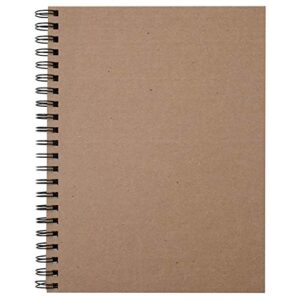 UCreate Create Your Own Cover Sketch Diary, Nat. Chip Cvr., 11" x 8-1/2", 50 Sheets