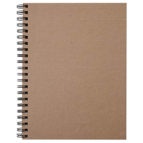 UCreate Create Your Own Cover Sketch Diary, Nat. Chip Cvr., 11" x 8-1/2", 50 Sheets