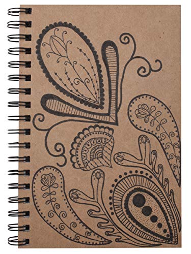 UCreate Create Your Own Cover Sketch Diary, Nat. Chip Cvr., 11" x 8-1/2", 50 Sheets