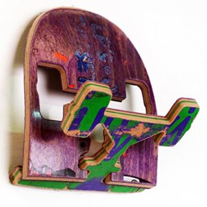 Deckstool Recycled Skateboard Coat Hook - (1) Single