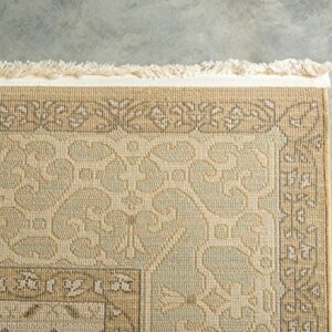 Unique Loom Palace Collection Area Rug - Saray (5' 1" x 8' Rectangle, Cream/ Light Brown)