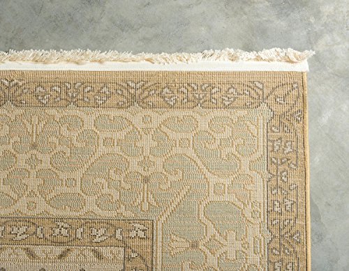 Unique Loom Palace Collection Area Rug - Saray (5' 1" x 8' Rectangle, Cream/ Light Brown)