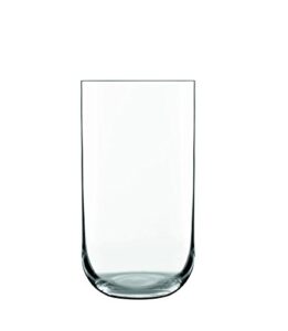 luigi bormioli sublime 20 oz beverage glasses, 4 count (pack of 1), clear