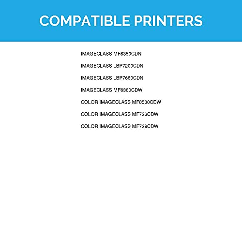 LD Products Remanufactured Toner Cartridge Replacements for Canon 118 (3 Pack - Cyan, Magenta, Yellow) for use in ImageClass LBP7200Cdn, LBP7660Cdn, MF726Cdw, MF729Cdw, MF8350Cdn, MF8380Cdw, MF8580Cdw