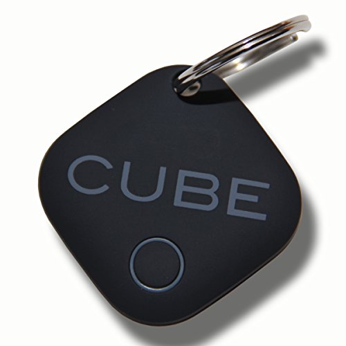 Cube Tracker Key Finder Locator Smart Bluetooth Tracker Tag: Key Tracker for Car Keys, Wallet Tracker, Remote Finder Luggage Tracker, Item Finders Waterproof Tracking Devices +App, Replaceable Battery