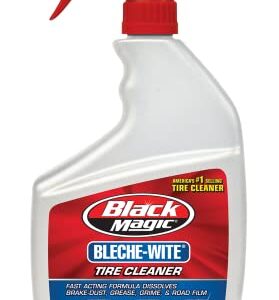 Black Magic 120066-4PK Bleche-Wite Tire Cleaner, 32 oz. (Pack of 4)