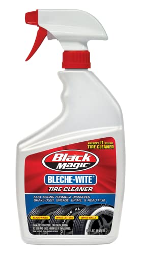 Black Magic 120066-4PK Bleche-Wite Tire Cleaner, 32 oz. (Pack of 4)