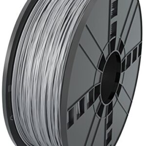 MG Chemicals Silver ABS 3D Printer Filament, 1.75 mm, 1 kg Spool