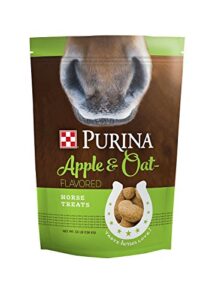 purina | apple and oat flavored horse treats | 3.5 pound (3.5 lb) bag