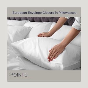 Pointehaven 100% Cotton Percale Sheets Twin Size - Printed Bed Sheet & Pillowcase Sets - Soft Cotton 3 Piece Bed Sheets Set - Fits Mattress 18 inches Deep Pocket - Color (Cedar, Twin)