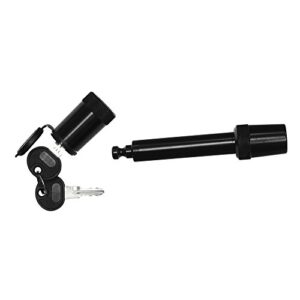 Cocoweb HL-58BK | C-Lock Heavy Duty Locking 5/8 Inch Hitch Pin - Black