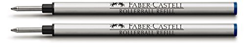 Graf Von Faber Castell Rollerball Pen Refill Blue (Pack of 2)