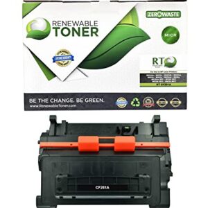 Renewable Toner Compatible 81A MICR Replacement for HP 81A CF281A Enterprise MFP M604 M605 M630h M630dn M630f M630z M606 M630 Check Printer Cartridge