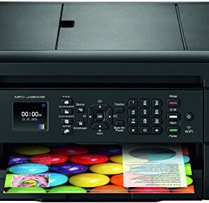 Brother MFC-J480DW - Wireless Inkjet Color All-in-One Printer w Auto Document Feeder, Amazon Dash Replenishment Enabled