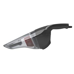 black+decker handheld vacuum for car, corded, grey (bdh1200nvav)