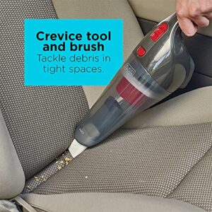 BLACK+DECKER Handheld Vacuum for Car, Corded, Grey (BDH1200NVAV)