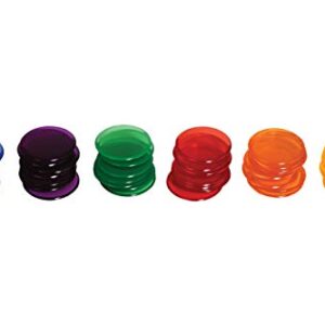 LEARNING ADVANTAGE - 0.75" Transparent Counters, Set of 1000