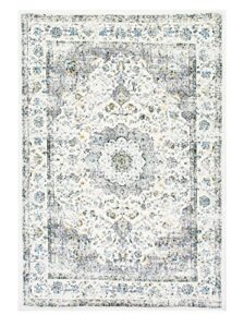 nuloom verona vintage persian area rug, 4x6, gray