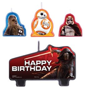 star wars™ episode vii birthday candle set