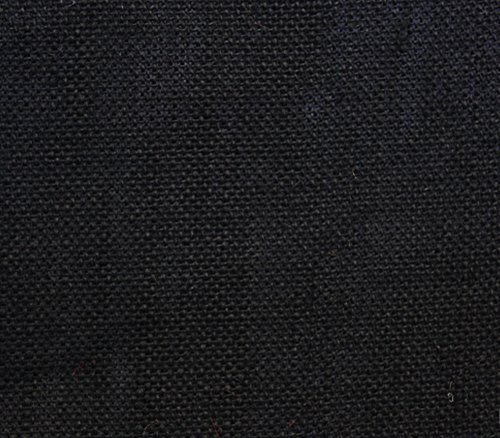 Burlap Fabric Jute Black / 58" Wide/Sold by The Yard